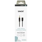 SINOX avdio kabel SXA06053 3 m 3,5-mm m - 3,5-mm ž | Shoptok.si