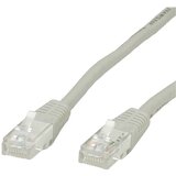 Value 21.99.0907 RJ45 omrežni kabel\, Patch kabel CAT 6 U/UTP 7.00 m siva 1 kos, (20420251) | Shoptok.si