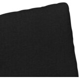  Trpezarijske stolice 2 pcs Crna 57 x 67 x 98 cm tkanina | shoptok.hr
