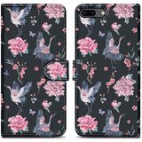 Cadorabo Ohišje, združljiv z Apple - Design Crane & Flowers št. 9 - Zaščitni pokrov z magnetnim zapiranjem, funkcijo stojala in režo za kartico, (20553411) Cene