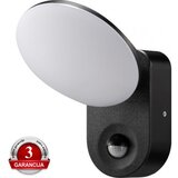 Mitea Lighting M272-94-S 15W IP65 LED crna zidna lampa sa IR senzorom pokreta 3Y | ePonuda.com