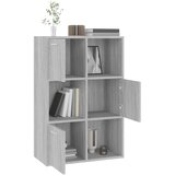 Ormarić za pohranu boja sivog hrasta sonome 60 x 29,5 x 90 cm | shoptok.hr