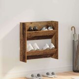 vidaXL ormarići za cipele na zidu s policom ostalo staro drvo 60 x 18 x 60 cm | shoptok.hr