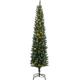  Umjetno tanko božićno drvce sa 150 LED žarulja 120 cm | shoptok.hr