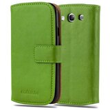 Cadorabo Case, združljiv s Samsungom v travniku Green - zaščitni pokrov z magnetnim zapiranjem, stoječo funkcijo in režo za kartico, (20570722) | Shoptok.si