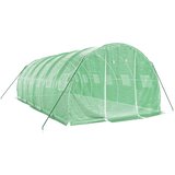  Staklenik s čeličnim okvirom zeleni 18 m² 6 x 3 x 2 m | shoptok.hr