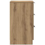  Noćni ormarić Artisan hrast 40x36x65 cm izrađeno drvo Smeđa | Shoptok.si