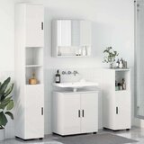 vidaXL Set namještaja za kupaonicu Zidne 4 pcs Visoko sjajno bijela Cijene
