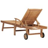 Ležaljka za sunčanje od masivne tikovine | shoptok.hr