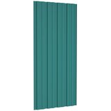 Krovni panel 12 pcs Zelena 100 x 45 cm Pocinčani čelik | shoptok.hr
