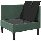 SOFA s pohranom Morska zelena Baršun | shoptok.hr