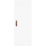  Visoka komoda bijeli 34,5x34x180 cm od konstruiranog drva | shoptok.hr