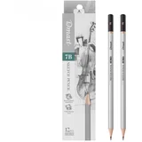 Set grafitnih olovaka za skiciranje 7B EC392-7B, 12 komada