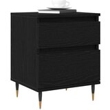  Noćni ormar 2 pcs Crni hrast 40 x 35 x 50 cm Konstruirano drvo | Eponuda.com