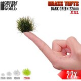 Green Stuff World Grass Tufts XXL 22mm Dark Green | Buseni trave XXL 22mm tamno zeleni | Eponuda.com