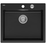 Quadron SUDOPER MORGAN 110 čisto crna/čelik s daljinskim upravljanjem, (HB8304U7-BS_P2O) | shoptok.hr