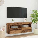 TV zidni ormar Staro drvo 100 x 30 x 40 cm Konstruirano drvo | Eponuda.ba