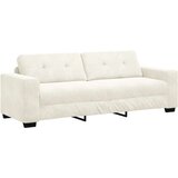  Set sofe od 3 dijela s jastučićima u krem baršunu | shoptok.hr