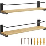 EXFU 2x 40x9cm stenska polica za začimbe | Shoptok.si
