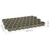 vidaXL Rešetke za travo 16 kosov zelene 60x40x3 cm iz plastike | Shoptok.si