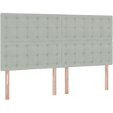  s madracem i skladištem Svijetlo siva 160 x 200 cm | shoptok.hr