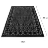 XXXL Tkana Preproga Marrakesh, Rdeča, 120x170cm | Shoptok.si