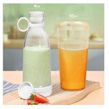 HOMEMATES Prenosivi blender na bateriju bele boje 380ml | Eponuda.com