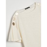 Sinsay Bluza s ukrasnim gumbima s viskozom | shoptok.hr