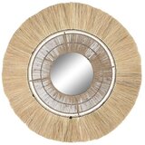  Zidno ogledalo DKD Home Decor Prirodno Bali 79 x 4 x 79 cm | shoptok.hr