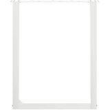  Noge za blagovaonski stol U-oblik 3 kom Bijele 70 x (72-73) cm Čelik | shoptok.hr