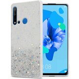 Cadorabo Case, združljiv s Huawei v prozornici z bleščicami - zaščitnim pokrovom, narejen iz fleksibilnega silikona TPU s penečimi bleščicami, (20577342) | Shoptok.si