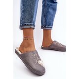 Boto Shiny Women's Slippers Gray Geraja | shoptok.hr