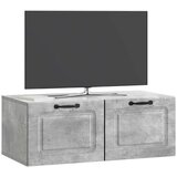 TV Omarica za TV, ki jo lahko montiraš na steno Betonsko siva, (5000220457) | Shoptok.si