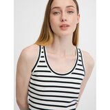 Orsay Black and white women's crop tank top - Women's | shoptok.hr