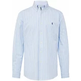 Polo Ralph Lauren Košulja 'CUBDPPCS' mornarsko plava / nebesko plava / crna / prljavo bijela