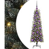 vidaXL Umestno božično drevo med 150 LED Zelena 40.5 x 40.5 x 120 cm | Shoptok.si