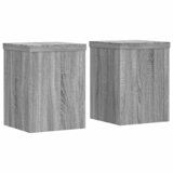  Stalci za biljke 2 kom boja hrasta 15x15x20cm konstruirano drvo | shoptok.hr