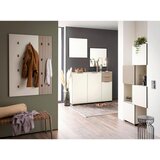 MID.YOU Garderobni Panel Alexa, Črna, Barva Hrasta | Shoptok.si