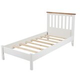 Hanah home Francuski krevet Fidan, 120x98x200 cm, Bijela | Eponuda.ba