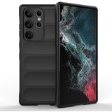  Eleganten Wave ovitek za Samsung S23 Ultra, Črn | Shoptok.si