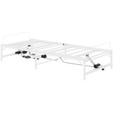  Električni podesivi okvir kreveta Bijela 90 x 190 cm Čelik | shoptok.hr