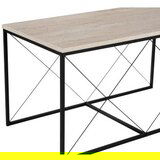 Hanah home defne - black, marble blackmarble coffee table set | ePonuda.com