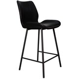 MID.YOU Set Barskih Stolov Barron, Črna, 2 Kos | Shoptok.si
