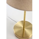 Jotex Bež/medeninasta tekstilna namizna svetilka (višina 39 cm) Lasse – | Shoptok.si