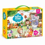  Puzzle Životinjski svijet ili &amp;Scaron;kola &amp;ndash; 100 dijelova Vesela &amp;scaron;kola Slike
