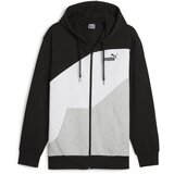 Puma POWER COLORBLOCK FULL ZIP HOODIE TR Muška majica s kapuljačom, crna, veličina Cijene