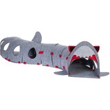 TIAKI tunel za mačke, u obliku morskog psa - D 100 x Š 23 x V 21 cm | shoptok.hr