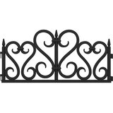  Rubnjaci za travnjak 17 kom crni 10 m PP | shoptok.hr