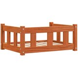  Krevet za psa s pohranom Vosak smeđa 65 5 x 50 5 x 28 cm | shoptok.hr