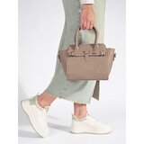 Shelvt Beige women's handbag with silver elements Cijene
